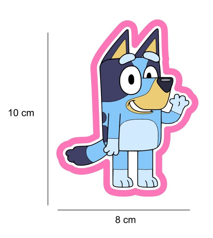 CORTADOR BLUEY SILUETA