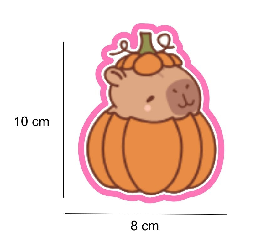 CAPIBARA HALLOWEEN SILUETA