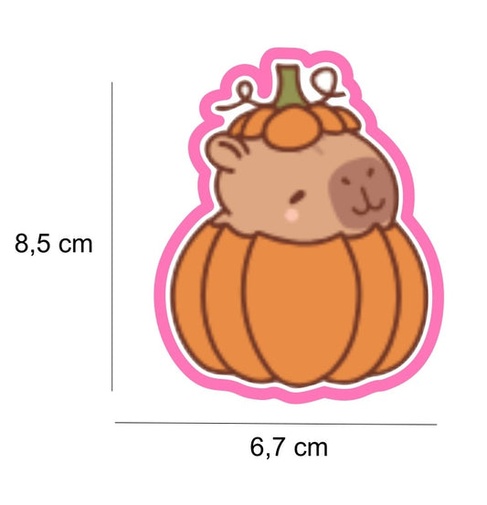 CAPIBARA HALLOWEEN SILUETA