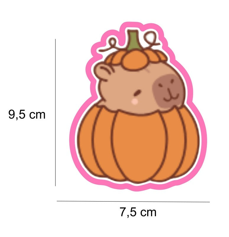 CAPIBARA HALLOWEEN SILUETA