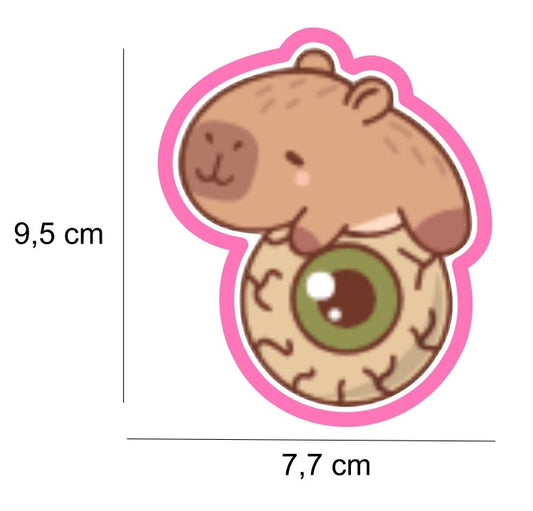 CAPIBARA HALLOWEEN SILUETA