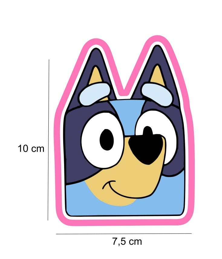 CORTADOR BLUEY SILUETA
