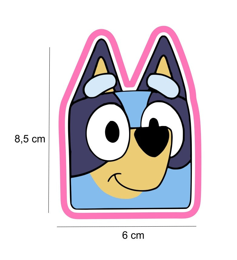 CORTADOR BLUEY SILUETA