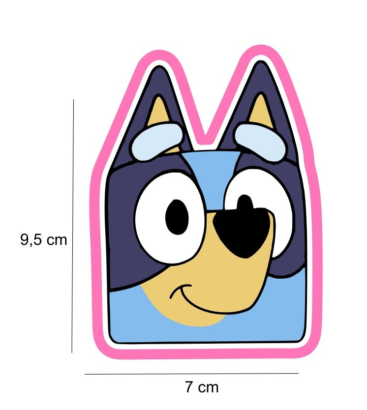 CORTADOR BLUEY SILUETA