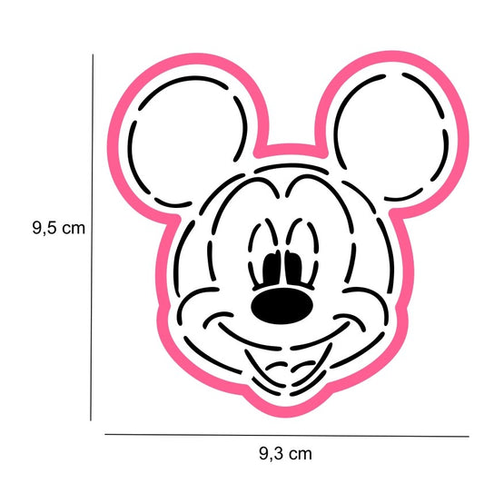 CORTADOR + STENCIL MICKEY MOUSE