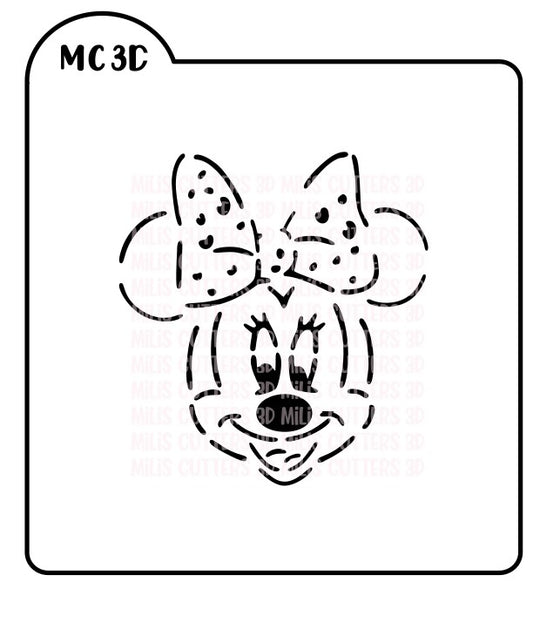 STENCIL MINNIE