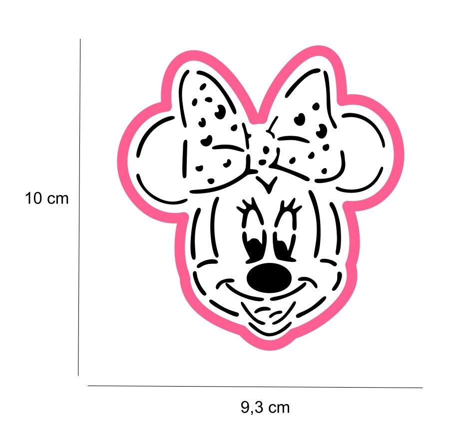 CORTADOR + STENCIL MINNIE