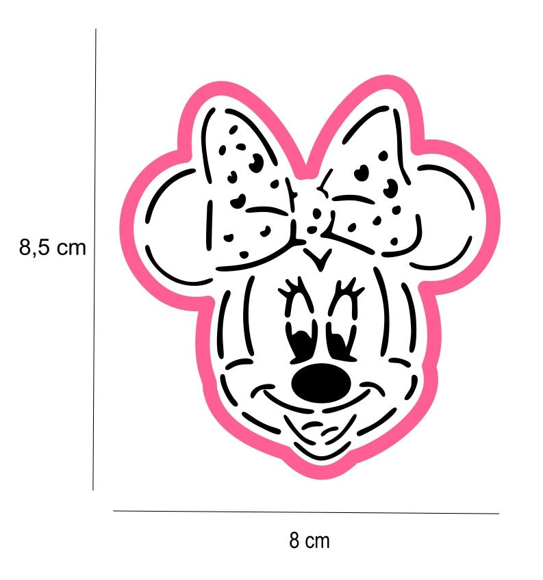CORTADOR + STENCIL MINNIE
