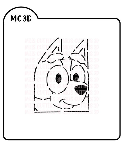 STENCIL BLUEY